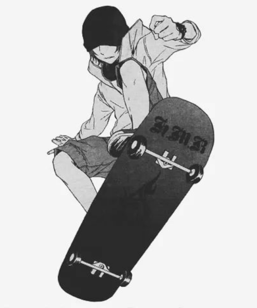 Тадаши Кикучи скейт бесконечность арт