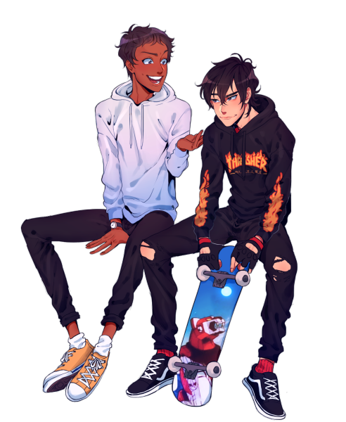 Скейтеры аниме