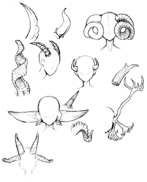 Референсы Рогов демона