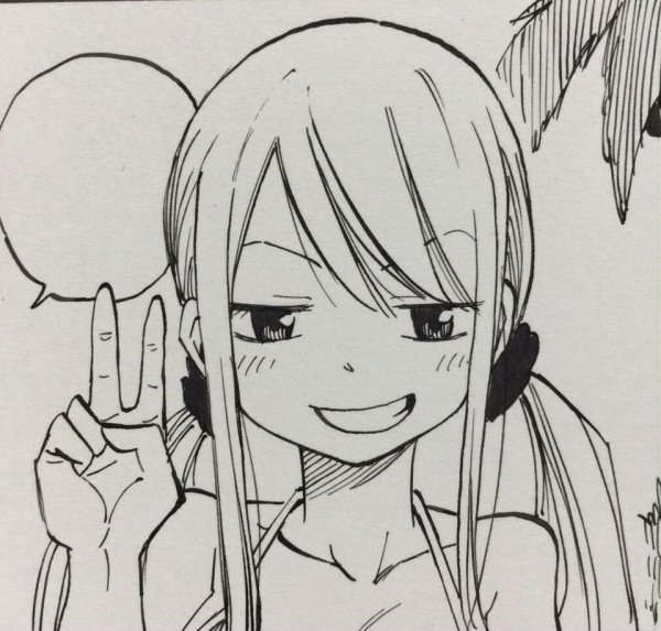 Люси Хартфилия для срисовки