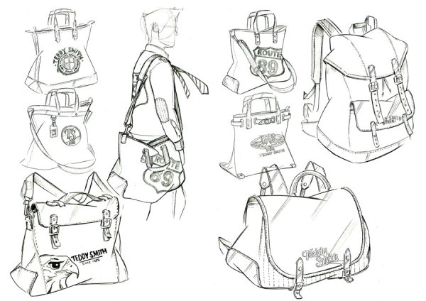 Рюкзак скетч