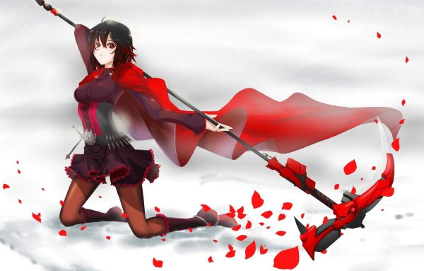 RWBY Ruby Rose оружие