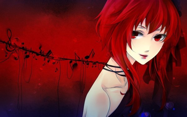 Вокалоид Красноволосая