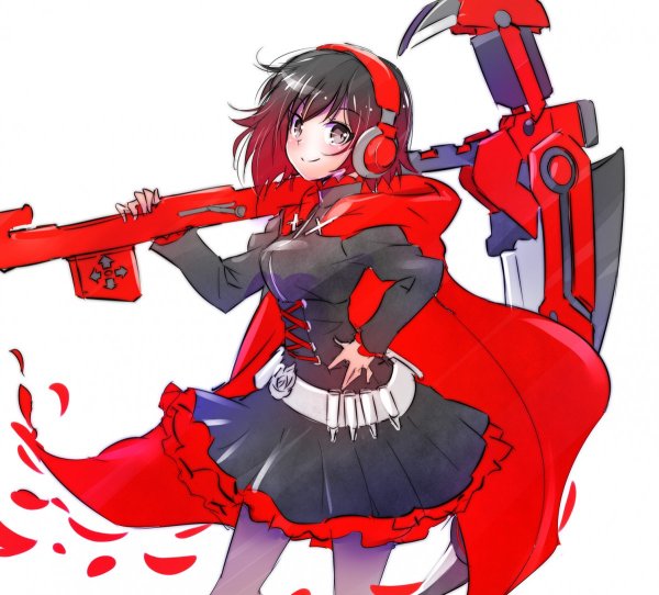 Аниме RWBY Руби Роуз
