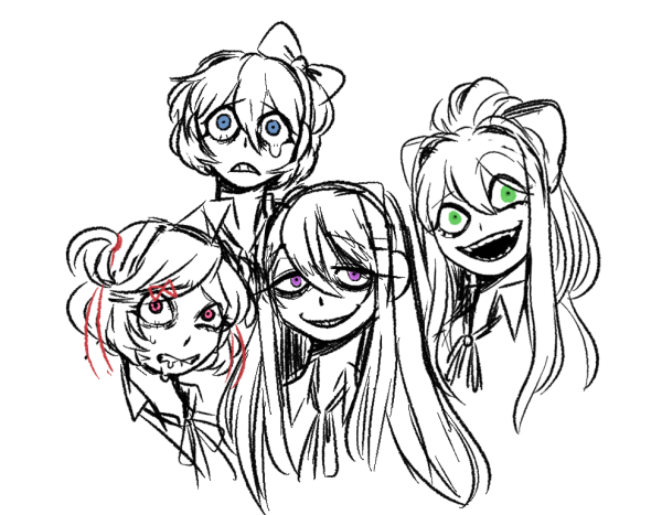 Доки доки для срисовки