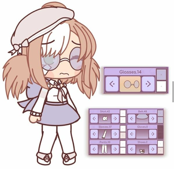 Чиби гача лайф Наряды