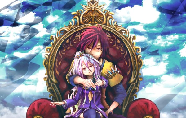 Аниме нет игры нет жизни шахматы