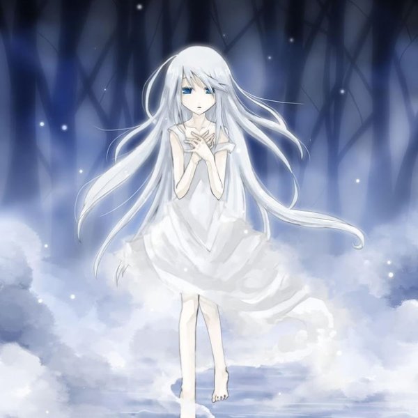 Аниме тян призрак