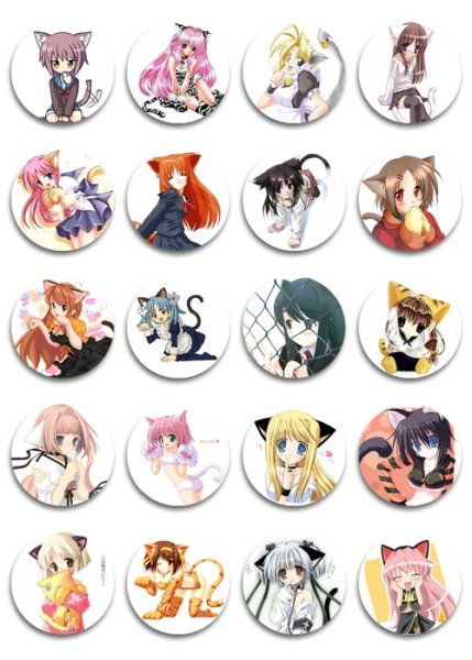 Аниме значки