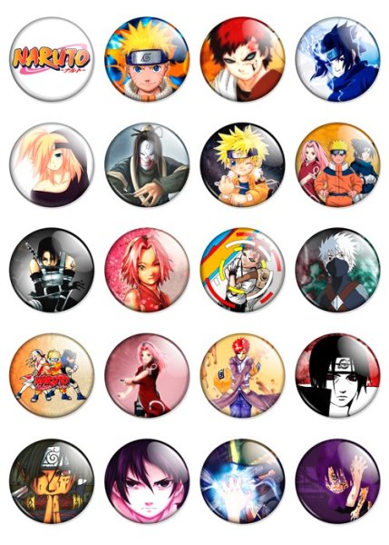 Данганронпа значки