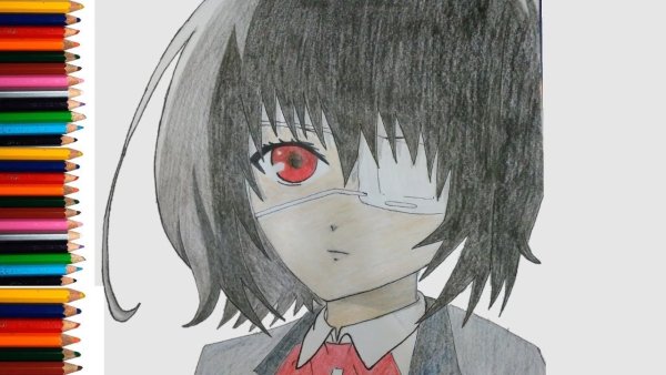 Нарисовать Мисаки Мэй