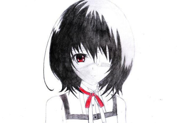 Мисаки Мэй для срисовки