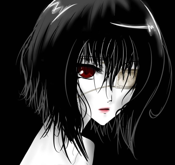 Мэй Мисаки глаз