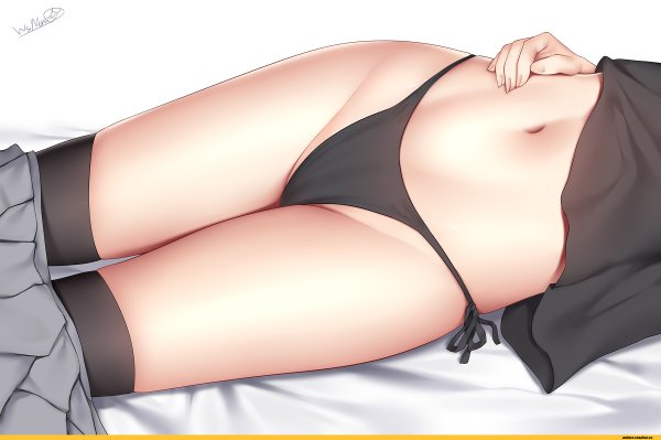 Аниме девушки в стрингах