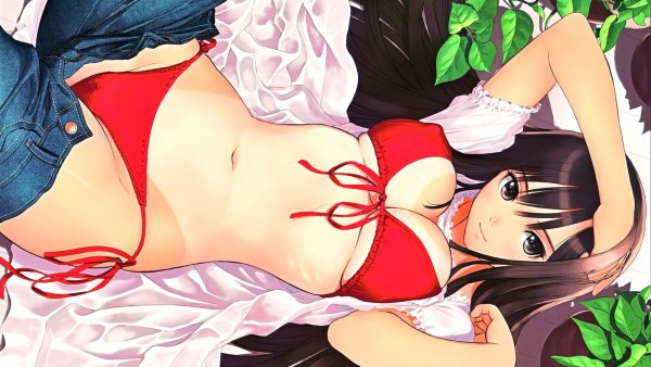 Эротическое нижнее белье аниме