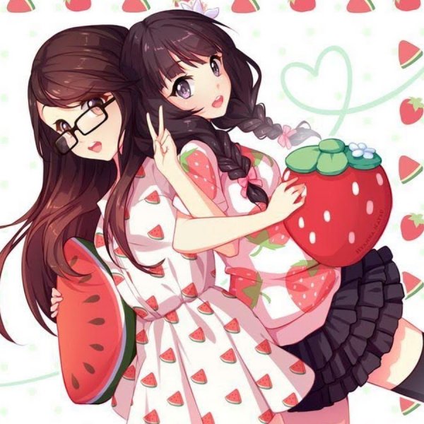 Аниме подруги