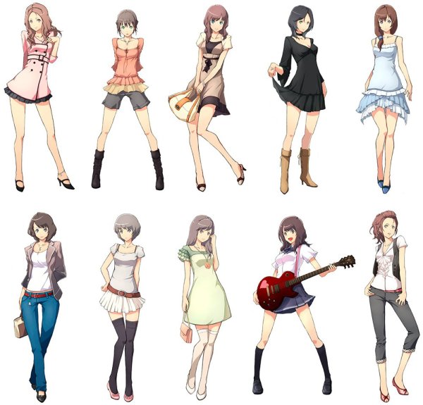 Аниме одежда