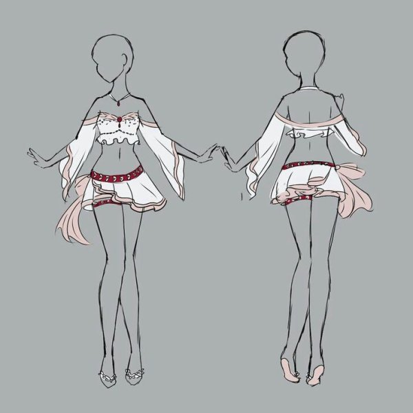 Туториалы одежды для девушек