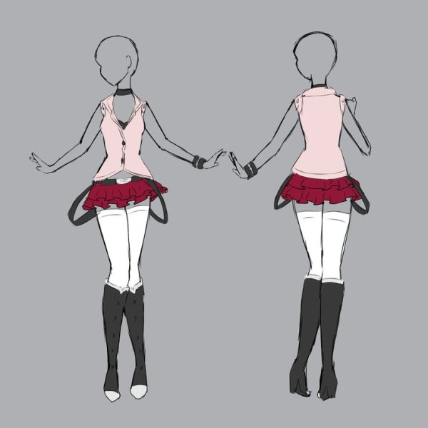 Манекены для рисования одежды