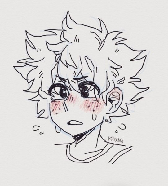 Мидория Изуку легкий арт