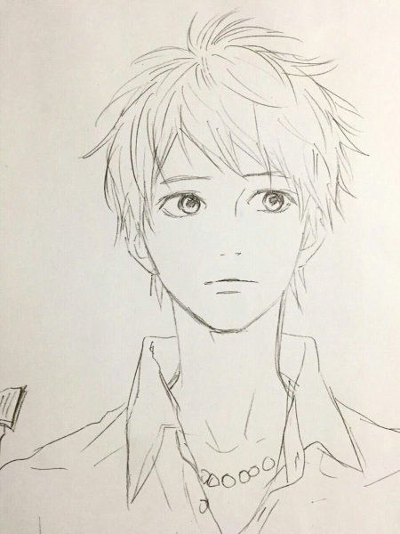 Аниме парни для рисования