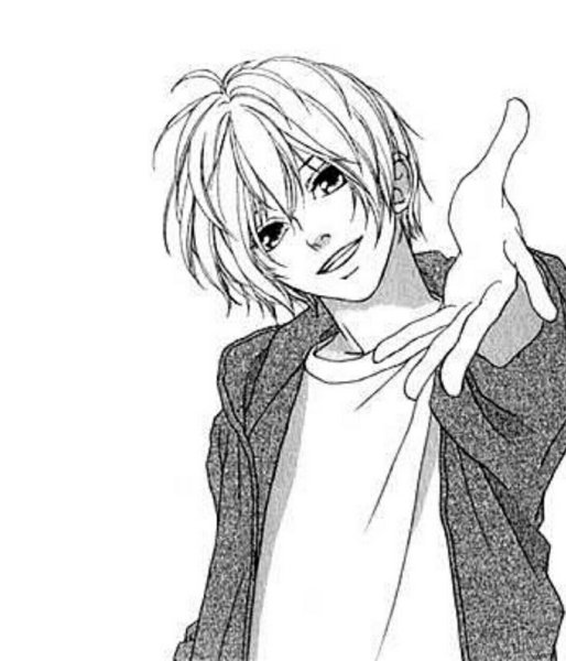 Аниме раскраска парни