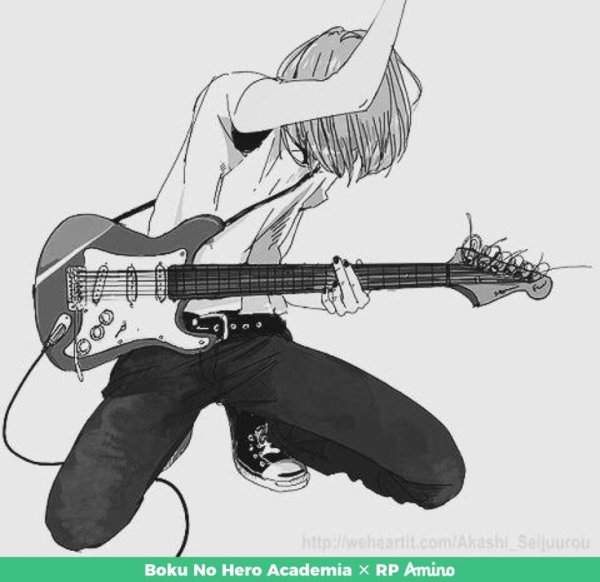 Аниме гитара