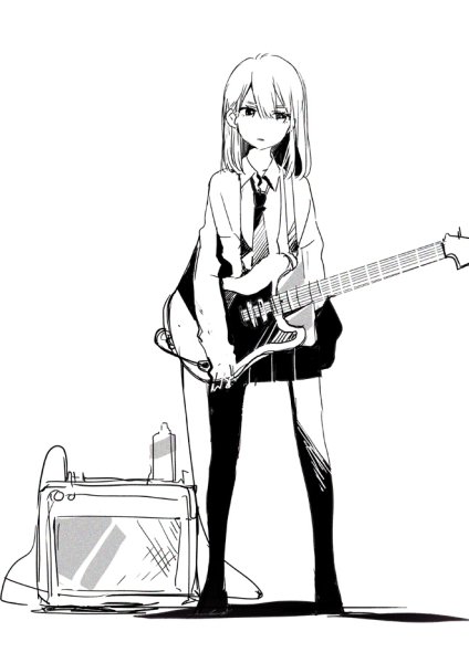 Манга гитара