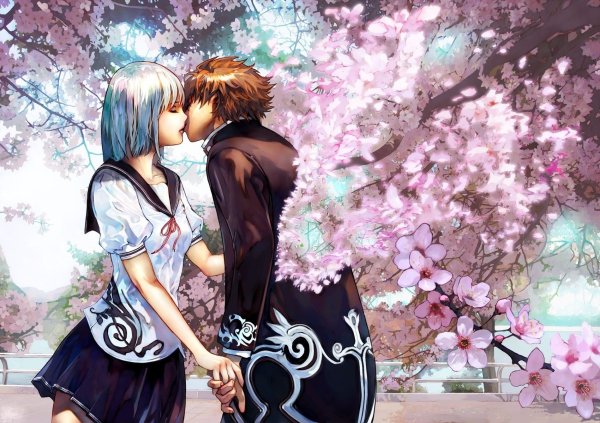 Аниме влюбленные парочки