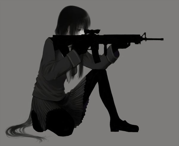 Человек пистолет аниме