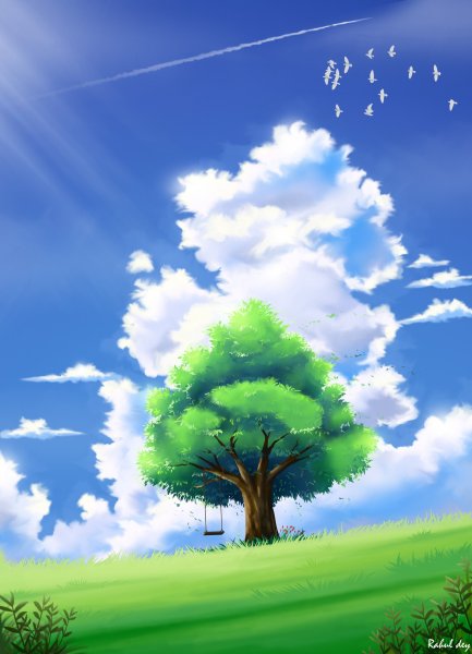 Аниме дерево