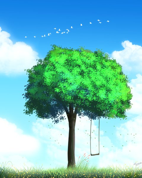 Аниме дерево