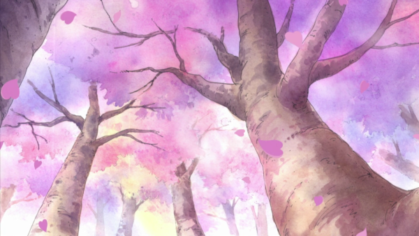 Аниме Сакура дерево