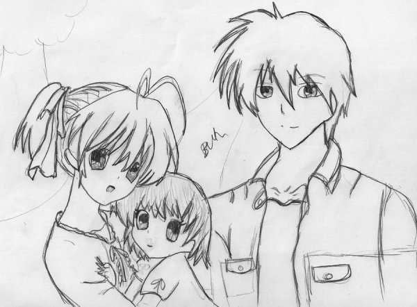 Раскраски аниме Асуна и Кирито