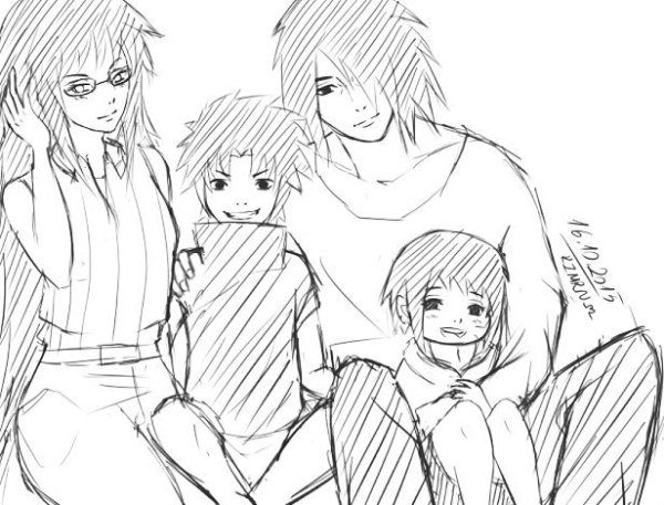 Аниме семья