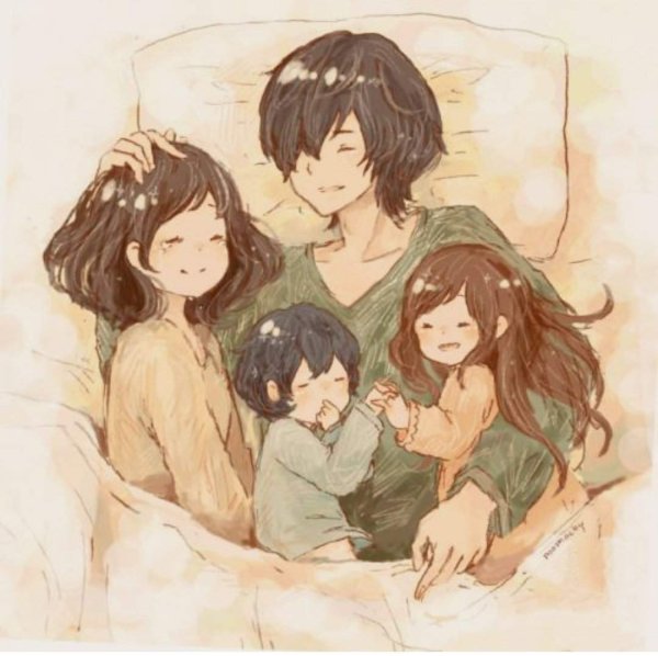 Аниме семья