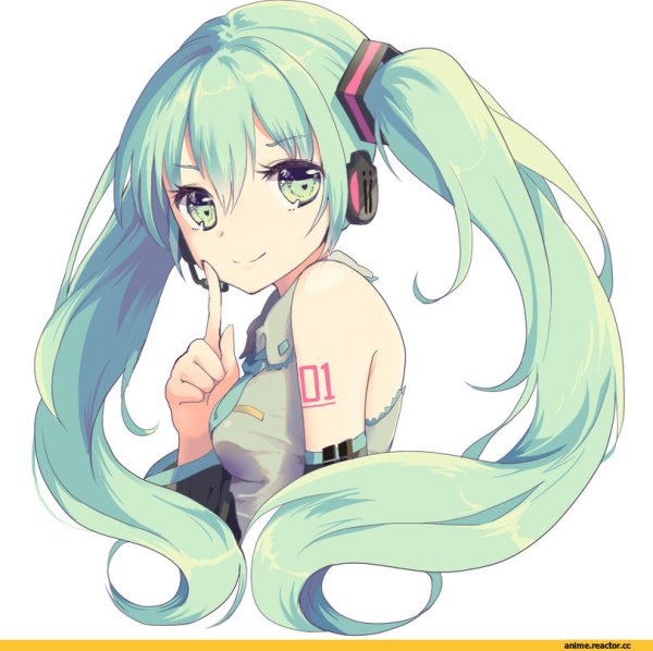 Аниме рисунки Хатсуне Мику