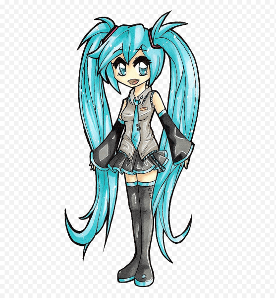 Мику Хацунэ drawing