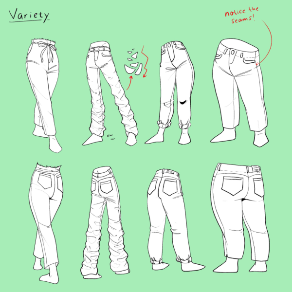 Брюки референс