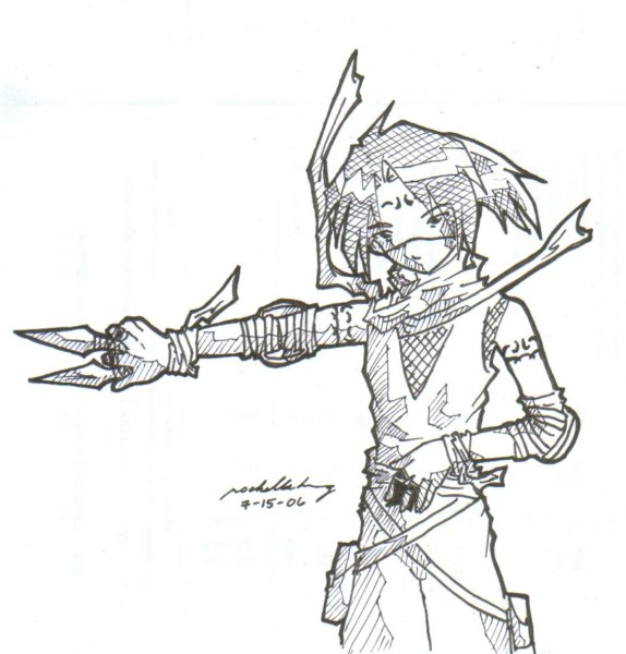 Аниме девушки ниндзя