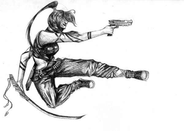 Раскраски для девочек ниндзя