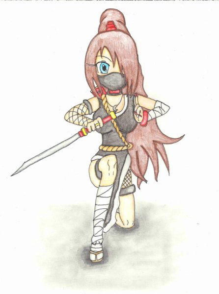 Одежда Куноичи Наруто референсы