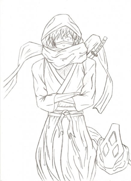 Арты в стиле ниндзя