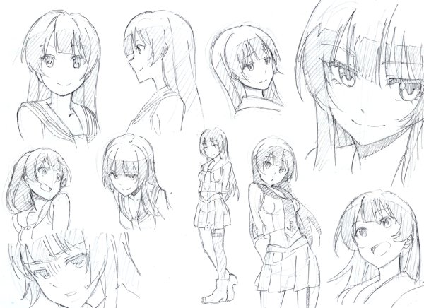 Аниме ракурсы