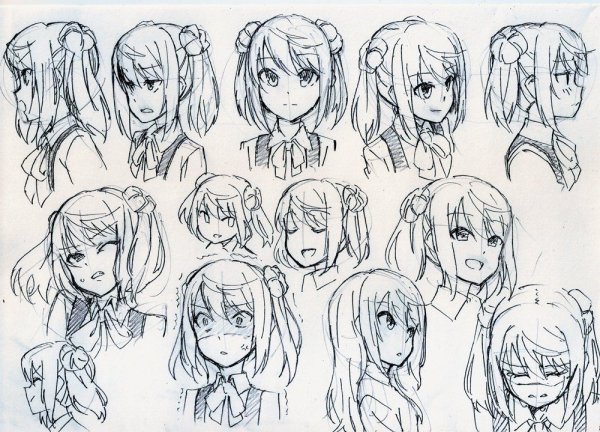 Аниме в разных ракурсах