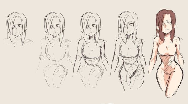 Референс девушка