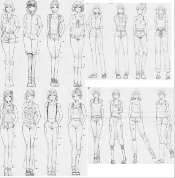 Модели референсы для рисования