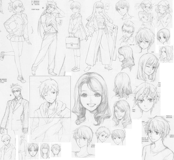 Уроки рисования манги