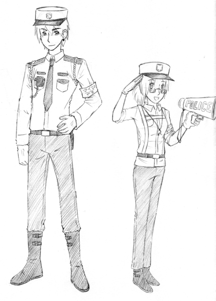 Аниме полиция