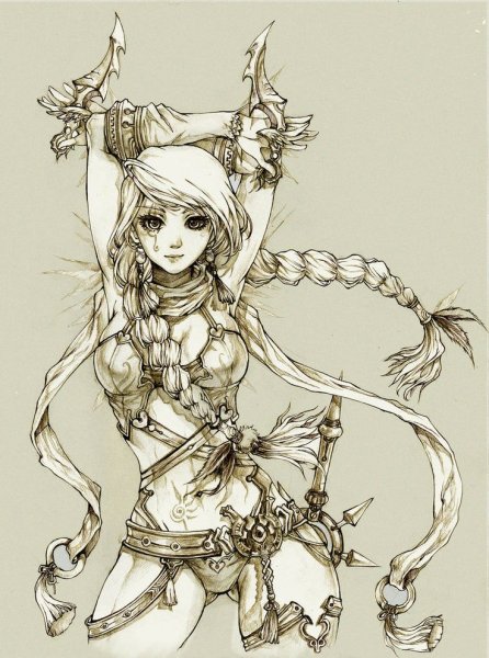 Фэнтези карандашом